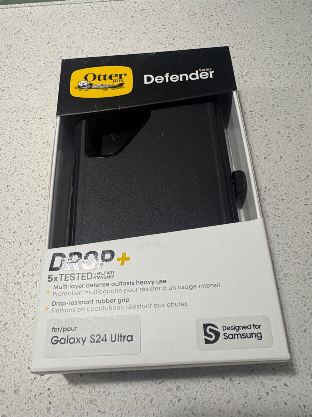 OtterBox Defender Series Case for Samsung Galaxy S24 Ultra - Black